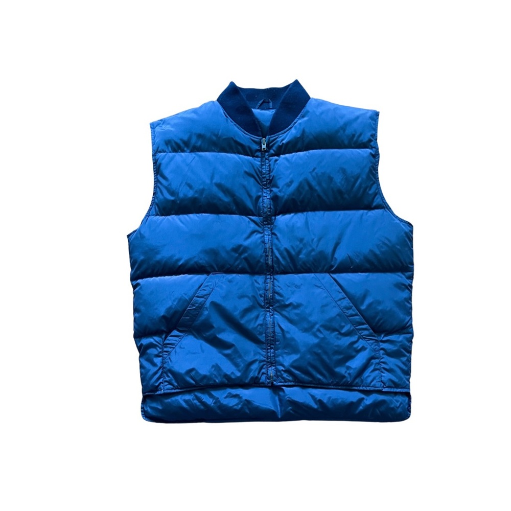 NAVY PUFFER VEST